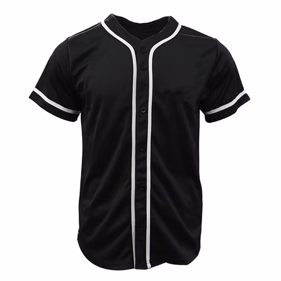Healong China Factory Clothing Gear Blank Sublimation Teens Baseball Wears
