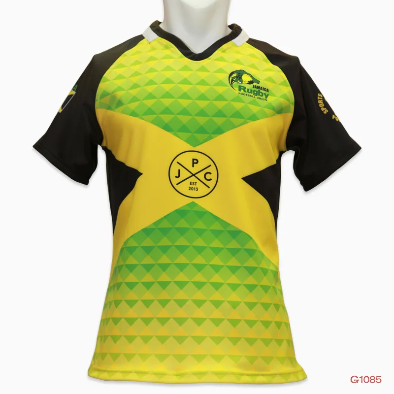 Usure uniforme de ligue de football de rugby d'impression de sublimation de conception faite sur commande